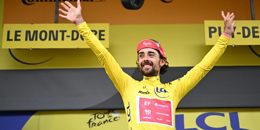 Ben Healy maillot jaune, il fallait parier sur un bookmaker étranger